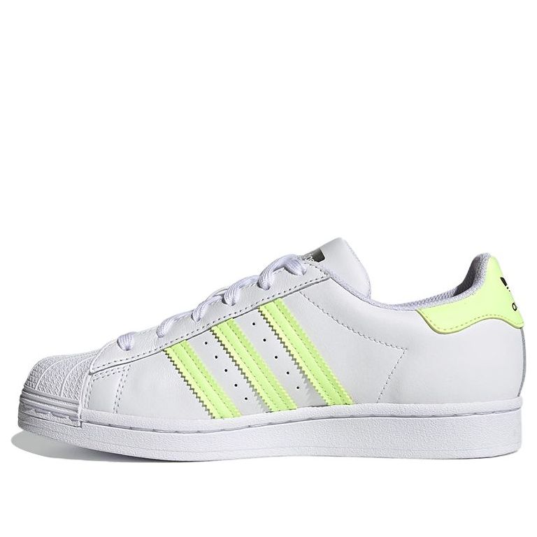 (WMNS) adidas Superstar 'White Hi-Res Yellow' FX6090