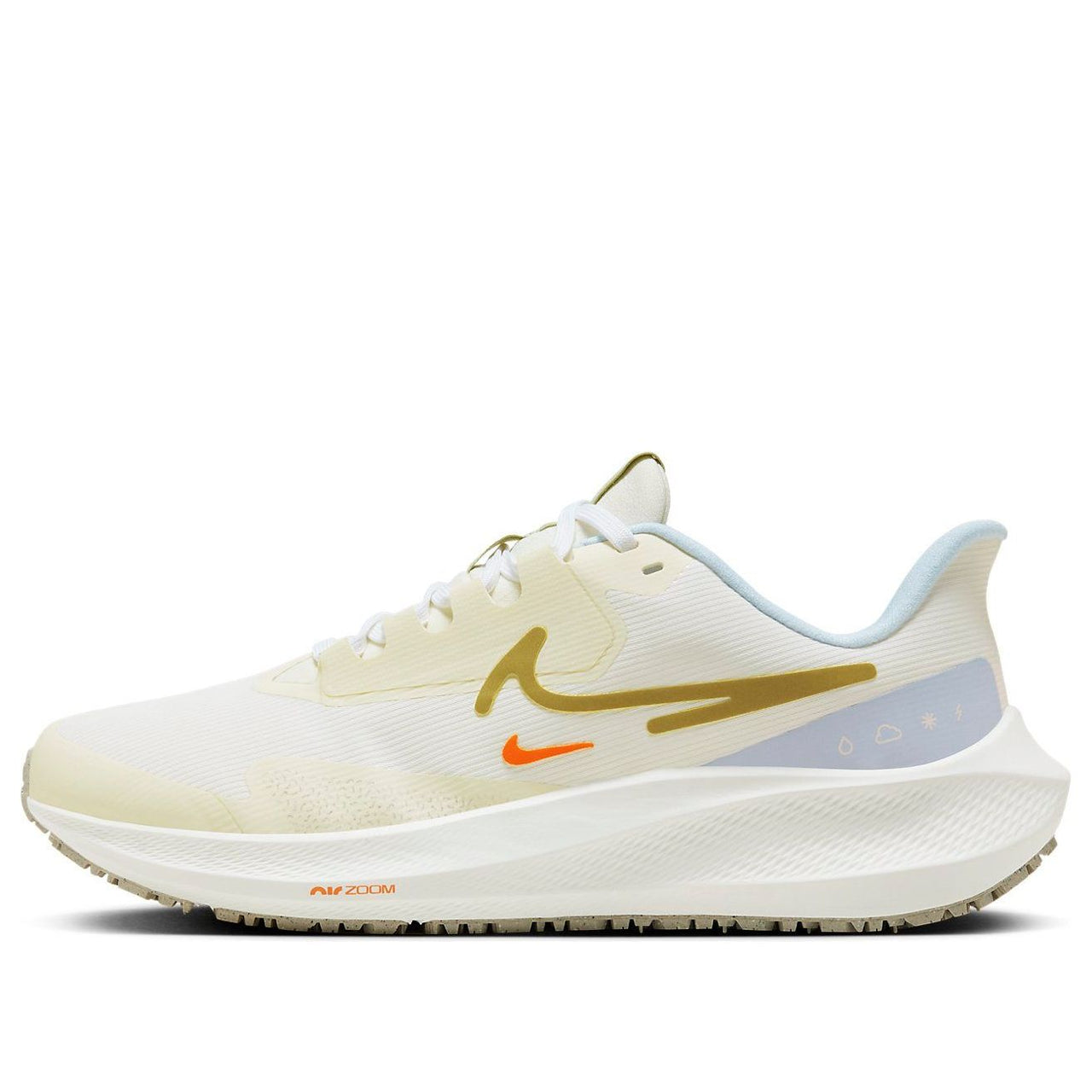 (WMNS) Nike Air Zoom Pegasus Shield Road Running Shoes 'Pale Ivory White Gold' FV8112-171
