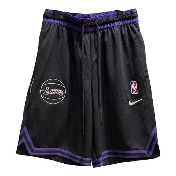 Nike NBA Dry Fit LA Lakers DNA Shorts 'Black' DZ3687-010