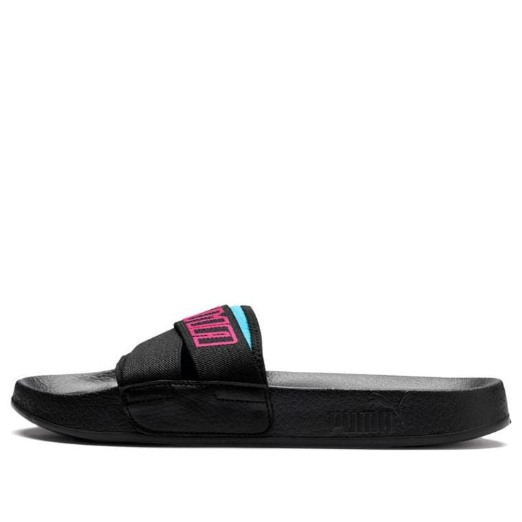 (WMNS) PUMA Leadcat Trailblazer Slide Black/Pink 369418-01