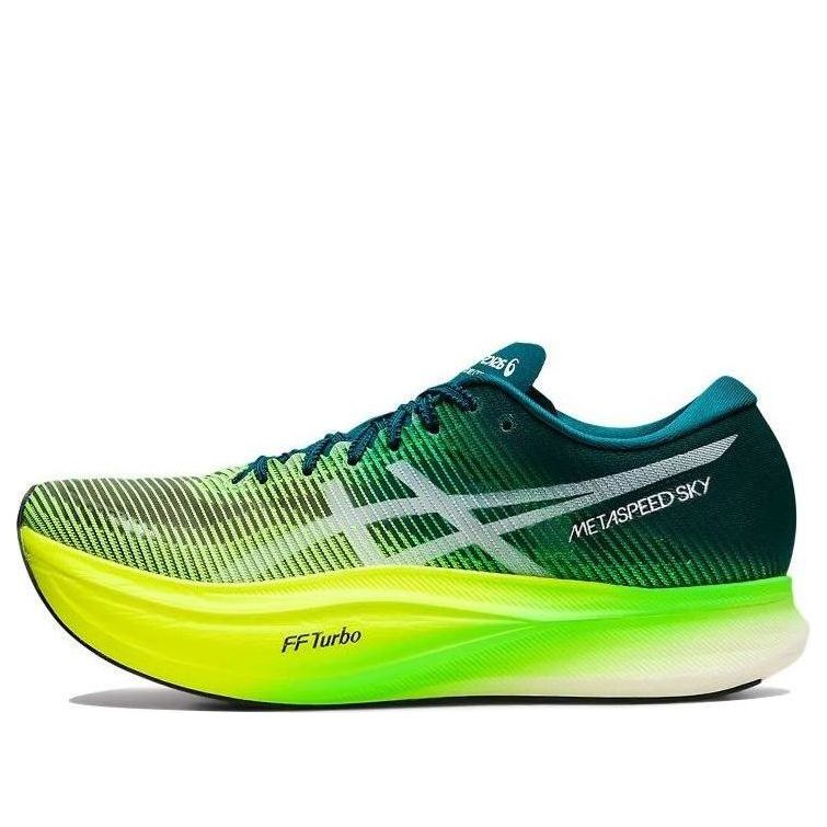 ASICS Metaspeed Sky+ 'Velvet Pine Safety Yellow' 1013A115-300