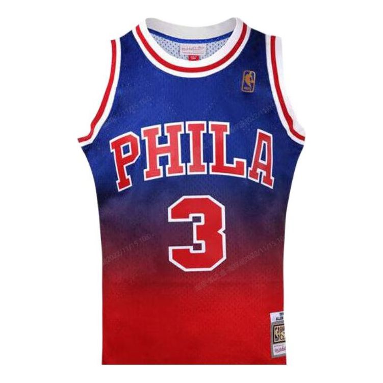 Mitchell & Ness NBA Swingman Jersey 'Philadelphia 76ers - Allen Iverson1996-97' SMJY4256-P7696A-IVRDRY