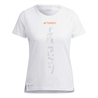 (WMNS) adidas TERREX Agravic Trail Running T-Shirt Asia Sizing 'White' HT9415