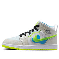 (PS) Air Jordan 1 Mid SE 'Warped Swoosh' DV1320-017