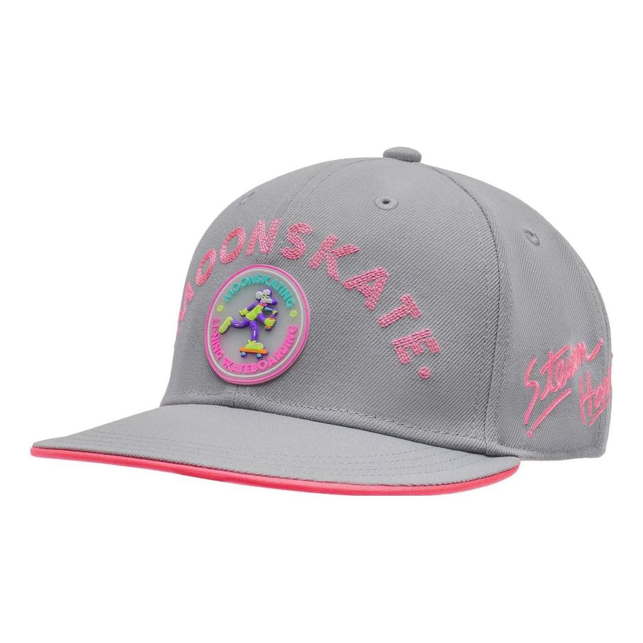 Li-Ning x Steven Harrington Logo Snapback 'Grey Pink' AMYS521-2