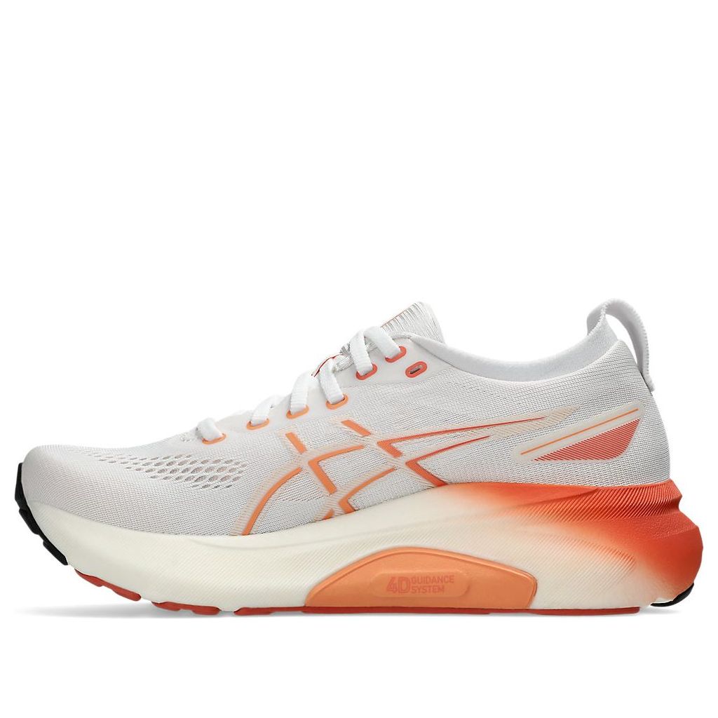 (WMNS) ASICS Gel-Kayano 31 Wide Sneakers 'White Orange' 1012B670-100