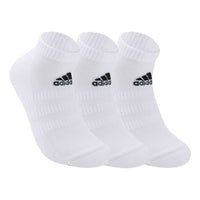 adidas Cushion Low Socks 3 pairs 'White' DZ9388