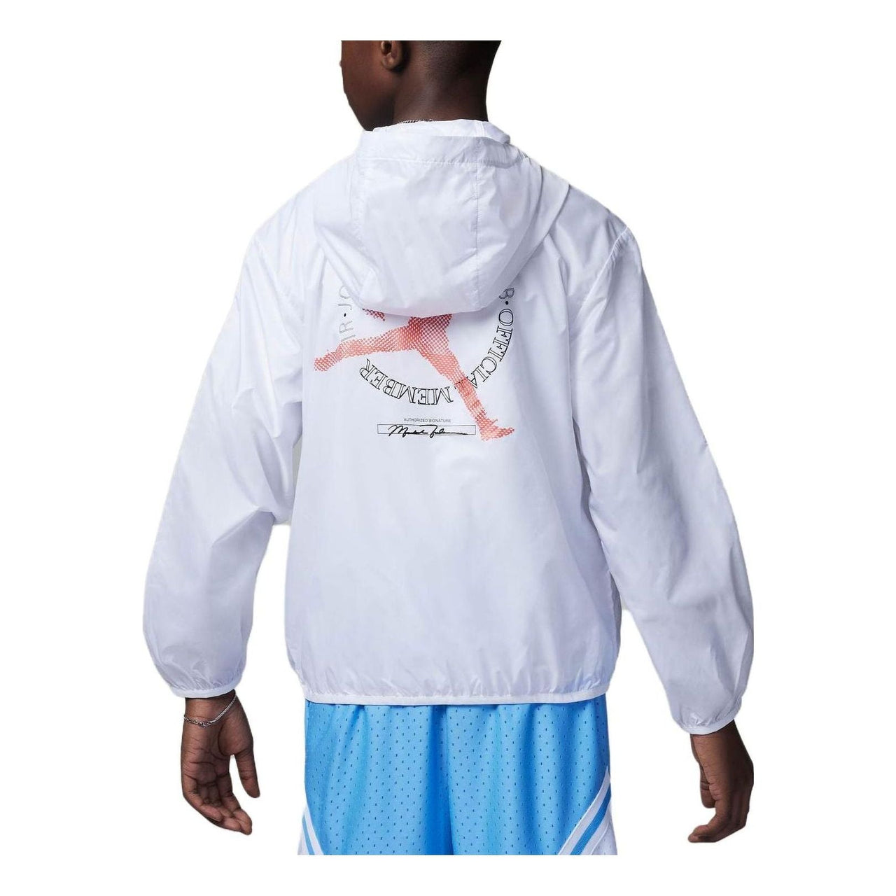 (GS) Air Jordan Onion UPF 40+ Jacket 'White' FQ1061-100