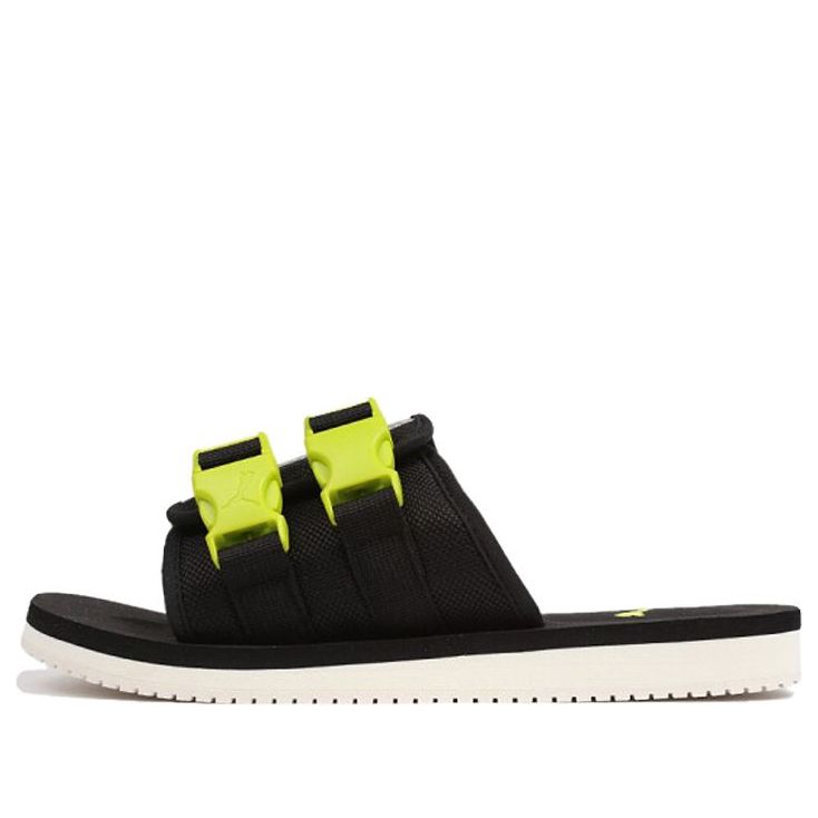 PUMA Wilo Lux Sandal Slide Black/Yellow 371176-02