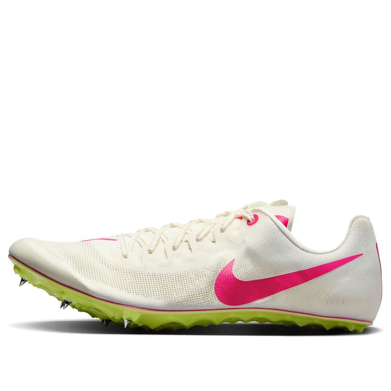Nike Ja Fly 4 Track and Field Sprinting Spikes 'White Pink Light Lemon' DR2741-100