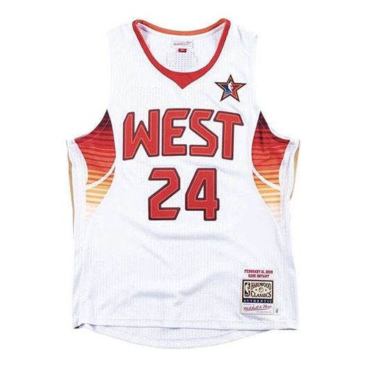 Mitchell & Ness NBA All-Star West 2009 Authentic Jersey 'Kobe Bryant 24' AJY4EL18004-ASWWHIT09KBR