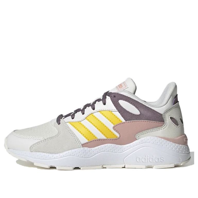 (WMNS) adidas neo Crazychaos 'White Yellow Brown' EG8751