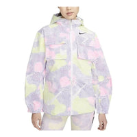 (WMNS) Nike x Serena Williams Design Crew Woven Jacket (Asia Sizing) 'Purple Yellow' DV8073-702