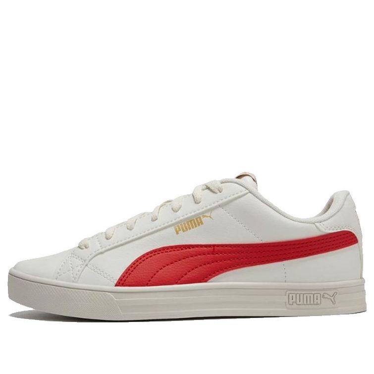 PUMA Smash Vulc V3 LO 'White Red' 380752-12