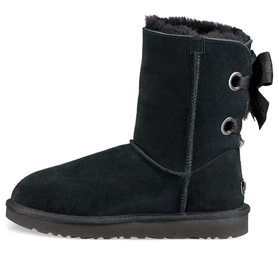 (WMNS) UGG Customizable Bailey Bow short Black 1098075-BLK