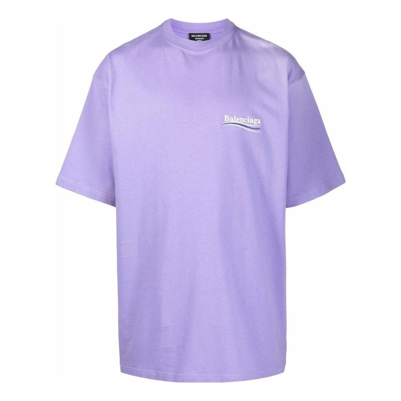 Balenciaga Political Campaign T-shirt Large Fit 'Purple' 641675TKVJ13072
