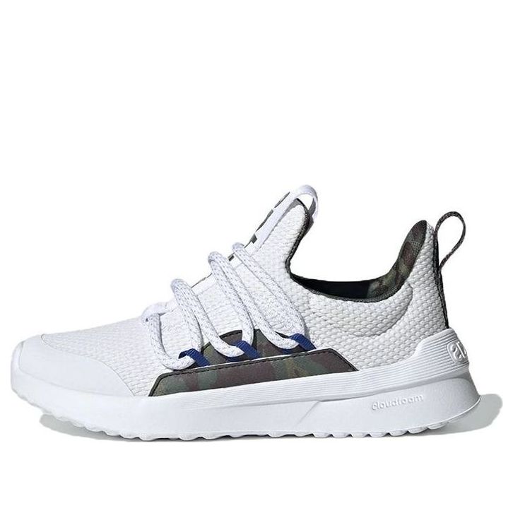(GS) adidas Lite Racer Adapt 5 'White Camo' GW7156