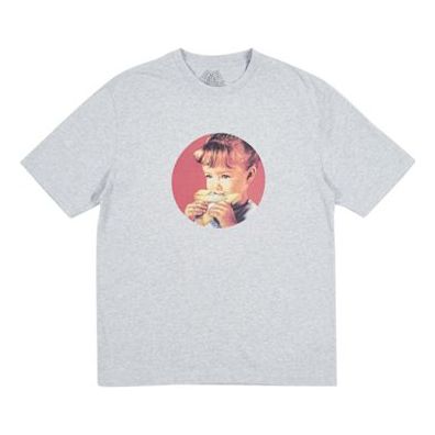 PALACE Munchy T-Shirt Grey Marl Unisex P18SS056