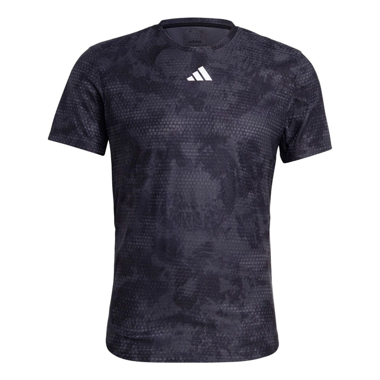 adidas Tennis Paris HEAT.RDY FreeLift T-Shirt 'Black White' IB4606