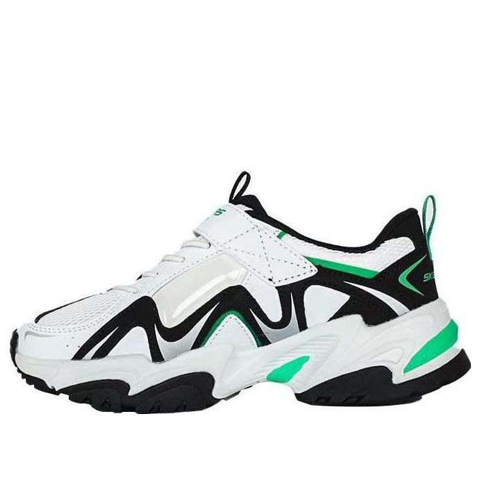 (GS) Skechers DLITES 2.0 'White Green' 405252L-WGR