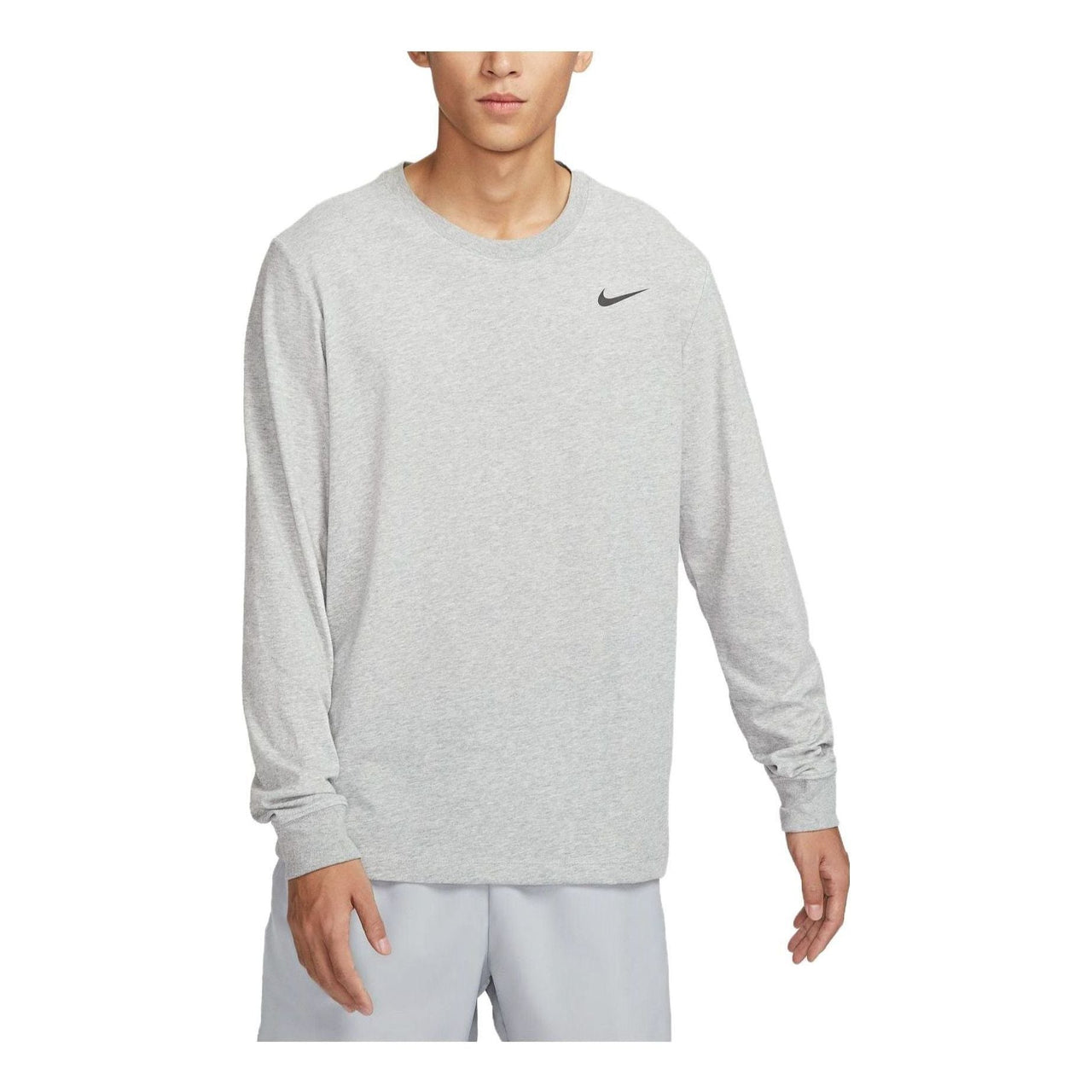 Nike Dri-Fit Long Sleeve T-shirt 'Grey' BV7970-063