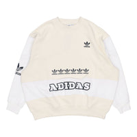 (WMNS) adidas Originals Trefoil Logo Sweatshirts 'White' H20451