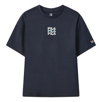 (WMNS) FILA Athletics Embroidery Logo Blue A11W123110F-NV