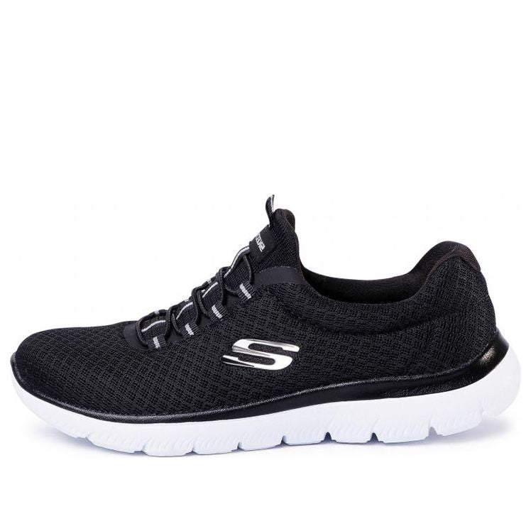 (WMNS) Skechers Summits 'Black White' 12980-BKW