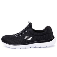 (WMNS) Skechers Summits 'Black White' 12980-BKW