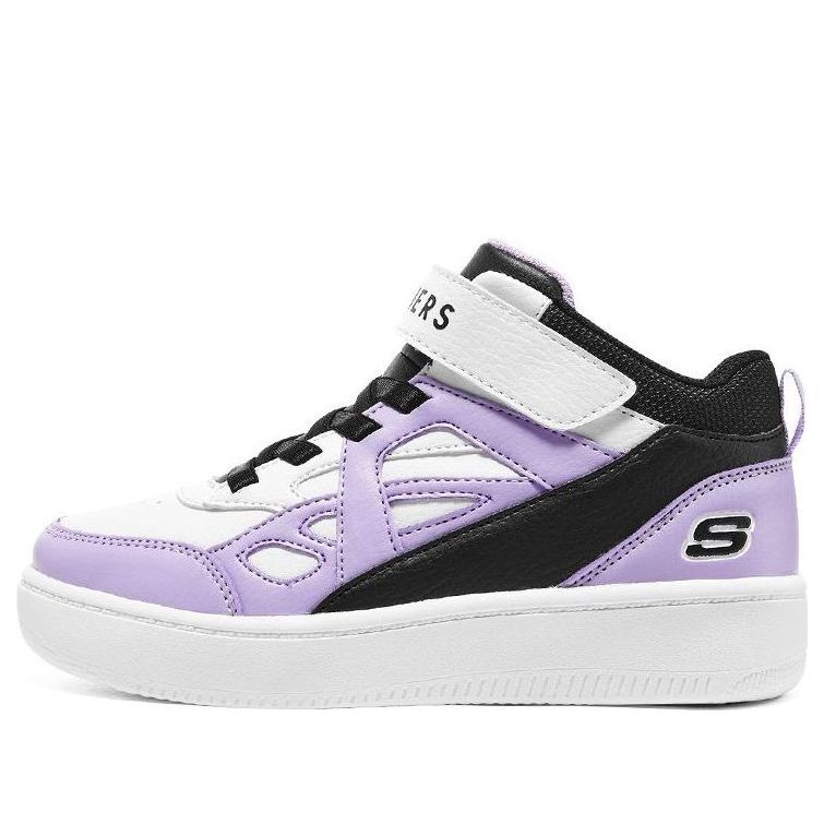 (GS) Skechers Sport Court 92 'White Black Purple' 310145L-BKLV