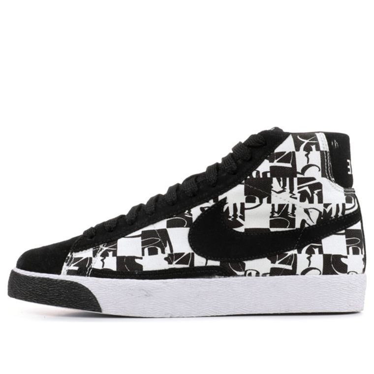 Nike x Stussy x Neighborhood Blazer High Premium Tz 'Black White' 332286-101