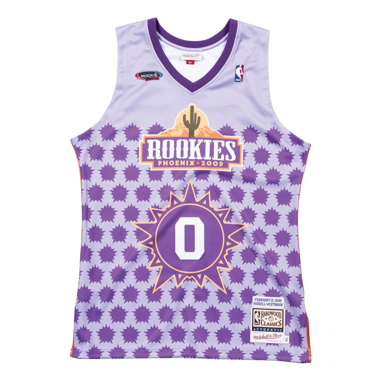 Mitchell & Ness x NBA Rookie Team 2009 Jerseys 'Russell Westbrook 0' AJY4EL18005-BRTPURP09RWS