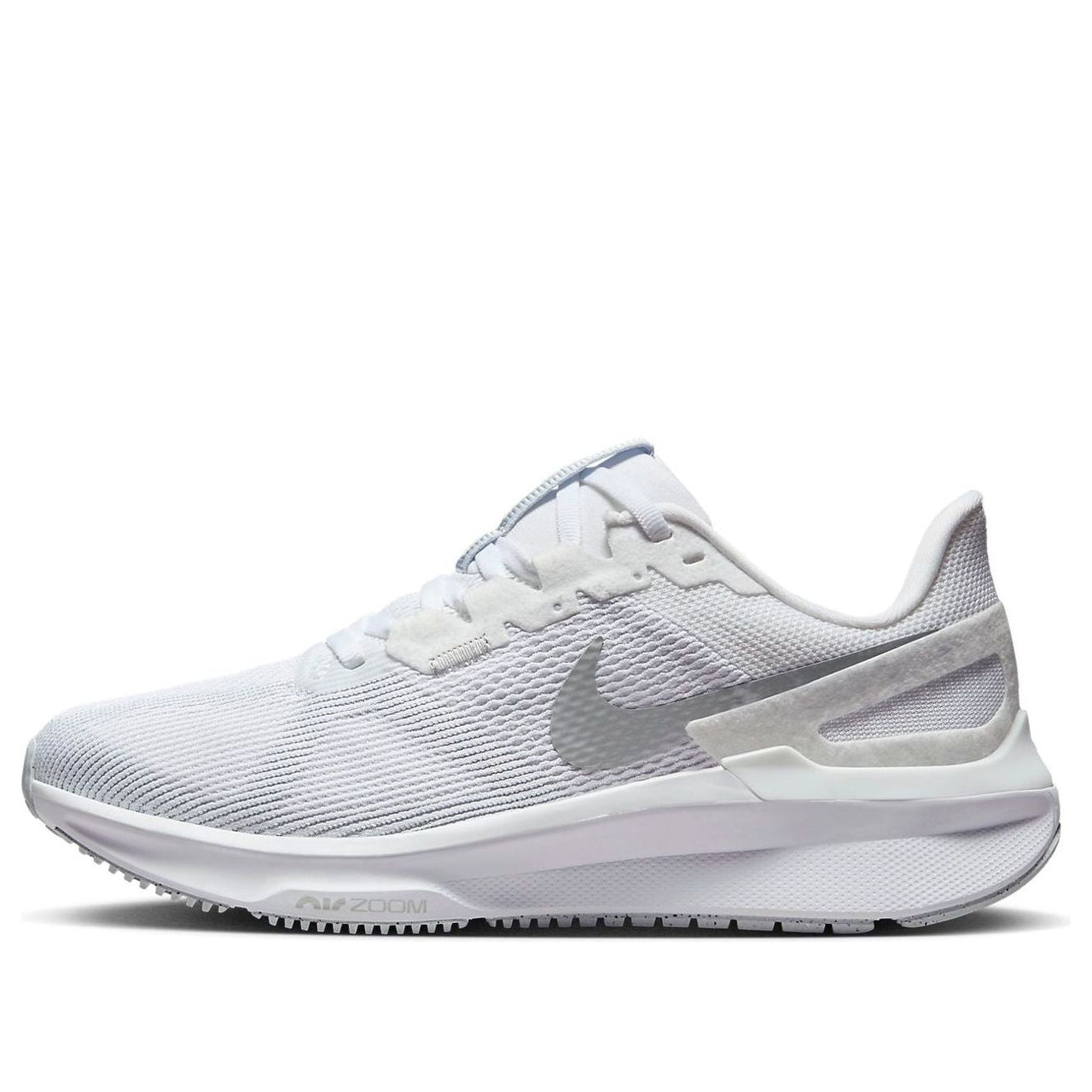 (WMNS) Nike Air Zoom Structure 25 Wide 'White Metallic Silver' FN7996-100