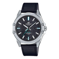 CASIO Waterproof EDIFICE Sapphire Crystal Quartz Mens Black Analog EFR-S107YL-1AVUPR