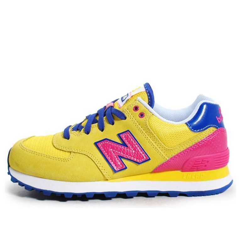 (WMNS) New Balance 574 Series Sneakers Yellow WL574CYP