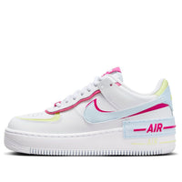 (WMNS) Nike Air Force 1 Shadow 'White Pink Yellow' FQ8885-100