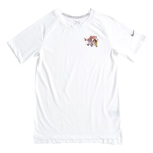 (WMNS) Nike DRI-FIT Sports Running Short-sleeve Tee White CW4815-100