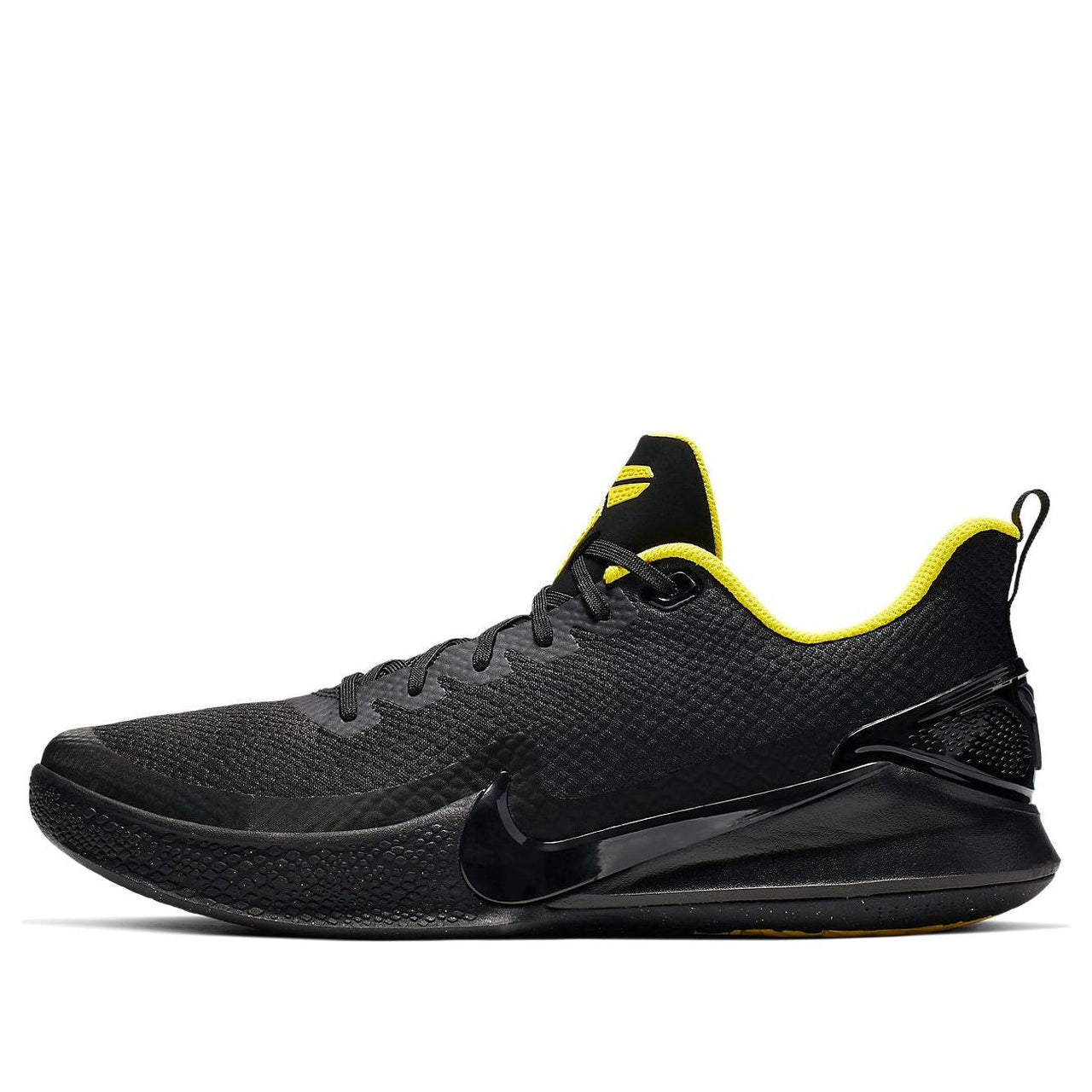 Nike Mamba Focus 'Black Optimum Yellow' AJ5899-001