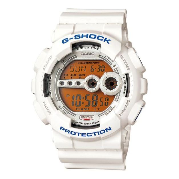 CASIO G-Shock Digital 'White' GD-100SC-7