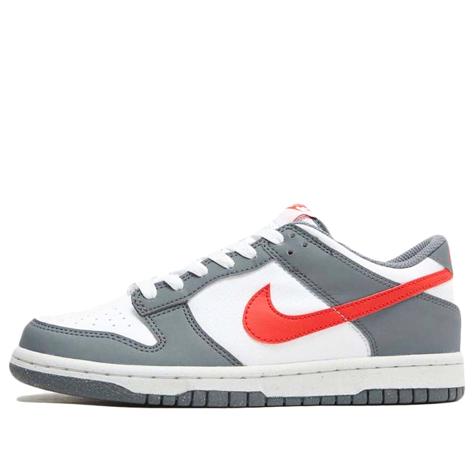 (GS) Nike Dunk Low Next Nature 'Smoke Grey Light Crimson' FB8038-001