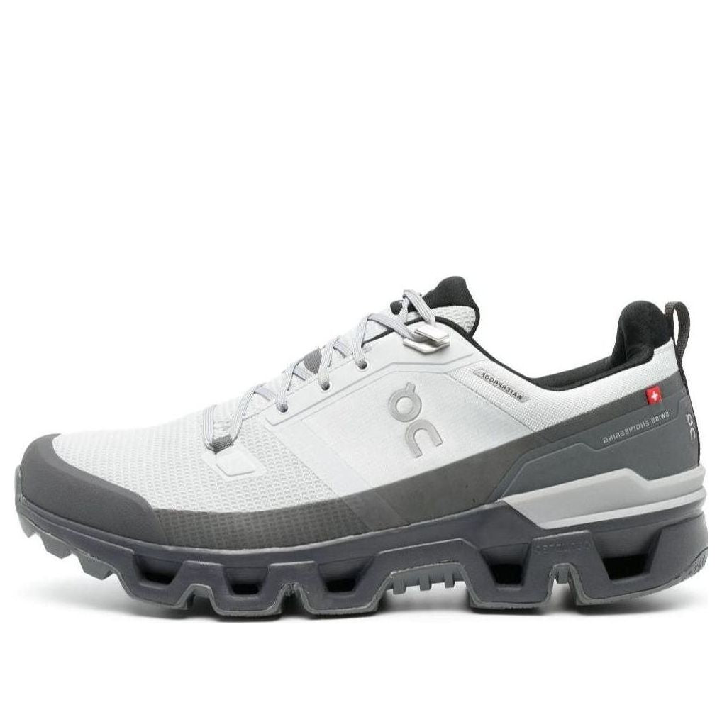 On Running Cloudwander Waterproof 'Glacier Eclipse Grey Black' 73.98279