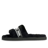 (WMNS) PUMA Fluff Slide 'Black' 384937-01