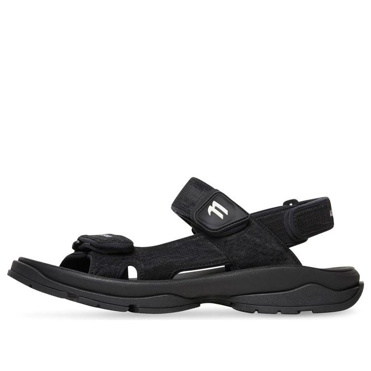 Balenciaga Tourist Sandals 'Black' 706279W2CCA1000