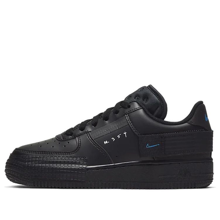 (GS) Nike Air Force 1 Type 'Black Photo Blue' BQ4793-002