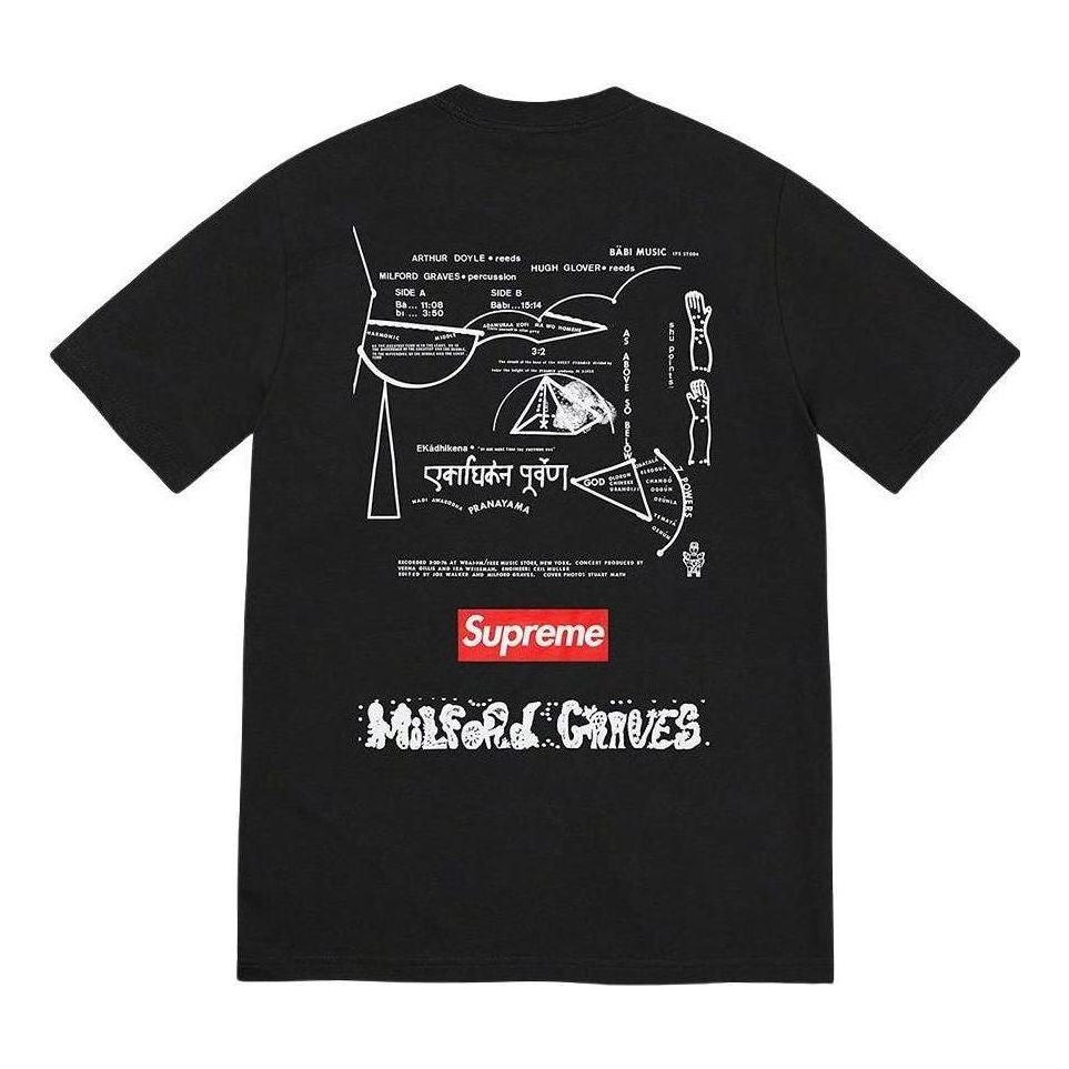 Supreme Winter T-Shirt 'Black White Red' SUP-FW22-807