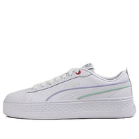 (WMNS) PUMA Smash Platform 'Piping - White Lilac' 373315-02