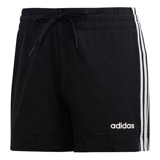 (WMNS) adidas W E 3S SHORT Sports Stylish Shorts Black DP2405