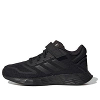 (GS) adidas Duramo 10 Elastic Lace 'Triple Black' GZ0637