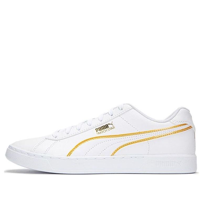 PUMA Match Star White Yellow 383934-01