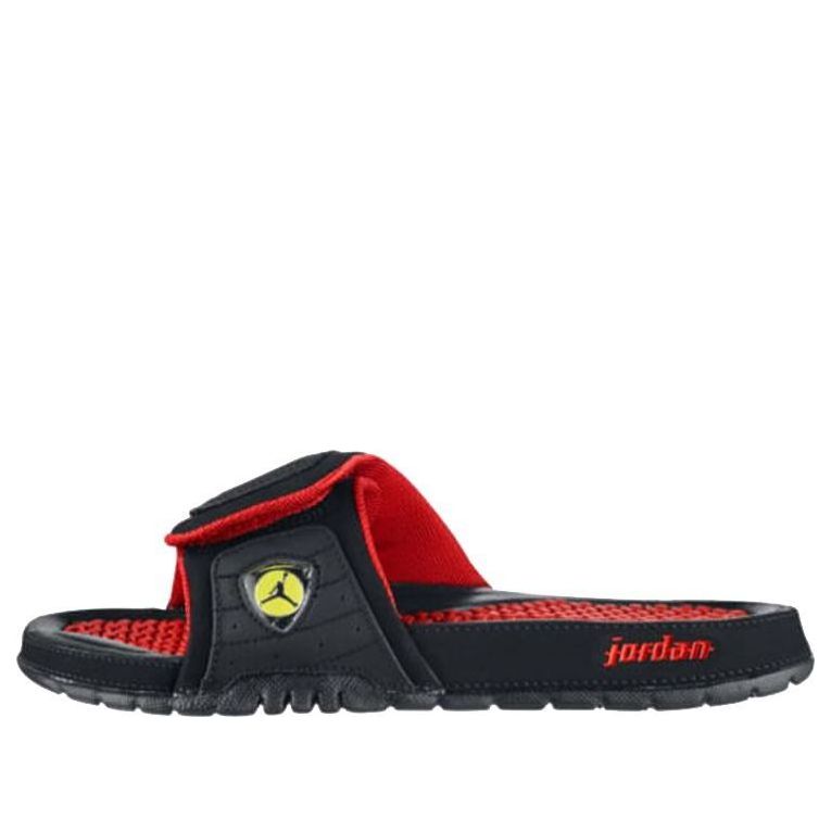 Air Jordan 14 Hydro Retro Sandals Black/Red 654285-015
